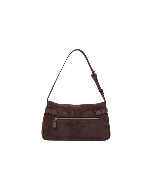 Guess Brown Polyester Handbag