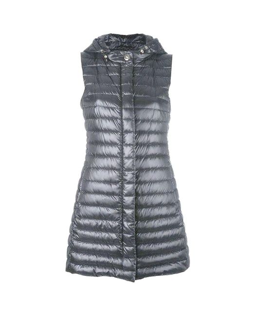 Herno Gray Nylon Jackets & Coat