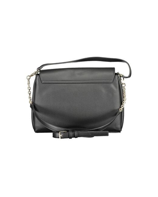 Calvin Klein Black Polyester Handbag