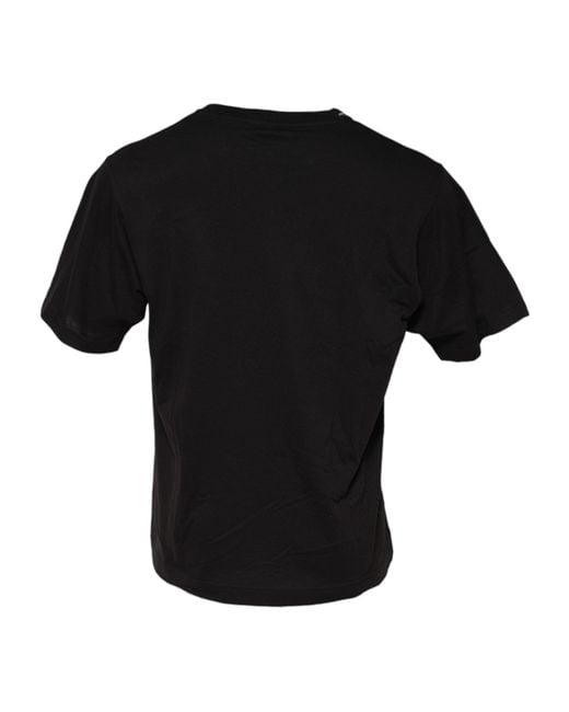 Dolce & Gabbana Black Tshirt With Pocket for men