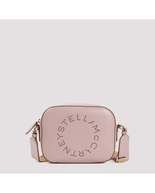 Stella McCartney Pink Mini Stella Logo Camera Bag