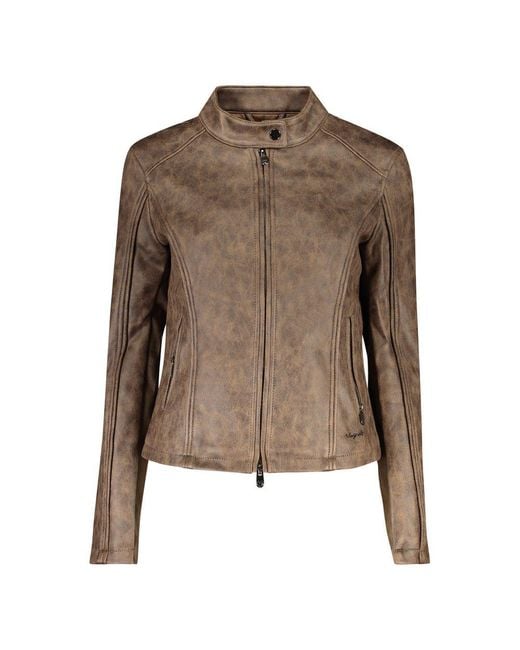 Desigual Brown Light Jackets