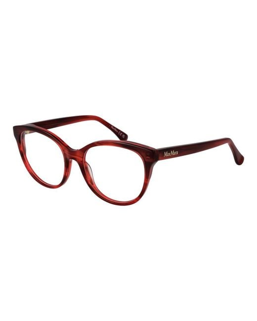 Max Mara Brown Multicolor Acetate Glasses (frames)
