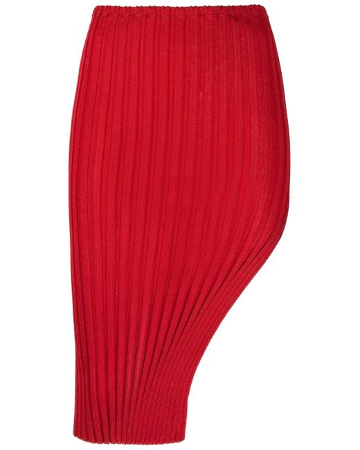 a. roege hove Red Ara Midi Skirt
