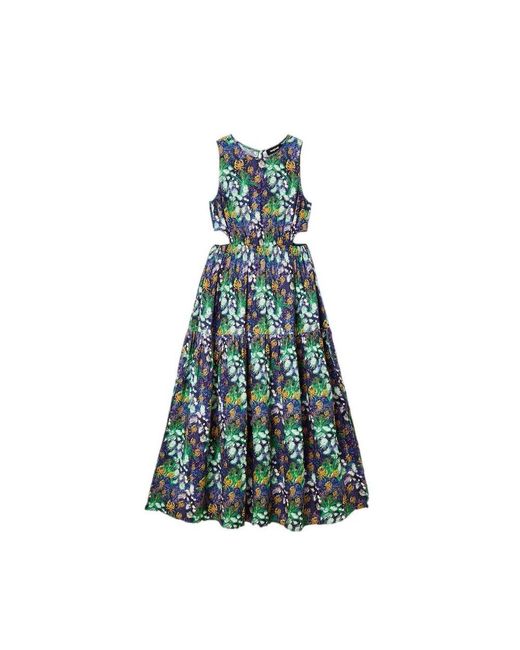 Desigual Blue Viscose Dress