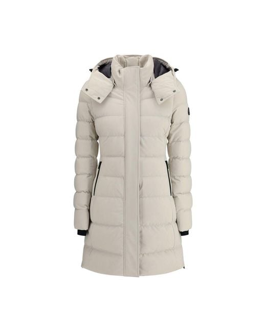 Moose Knuckles Natural Midi Down Jacket