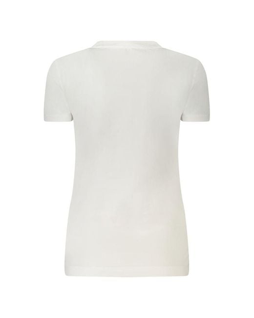 Guess White Cotton T