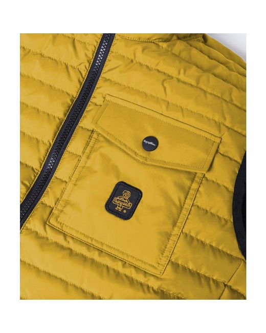 Refrigiwear Yellow Polyester Vest for men