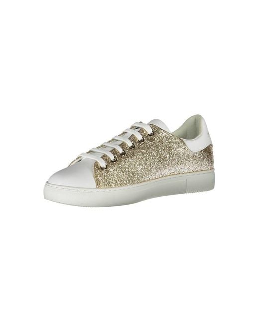 Emporio Armani Metallic Polyester Sneaker
