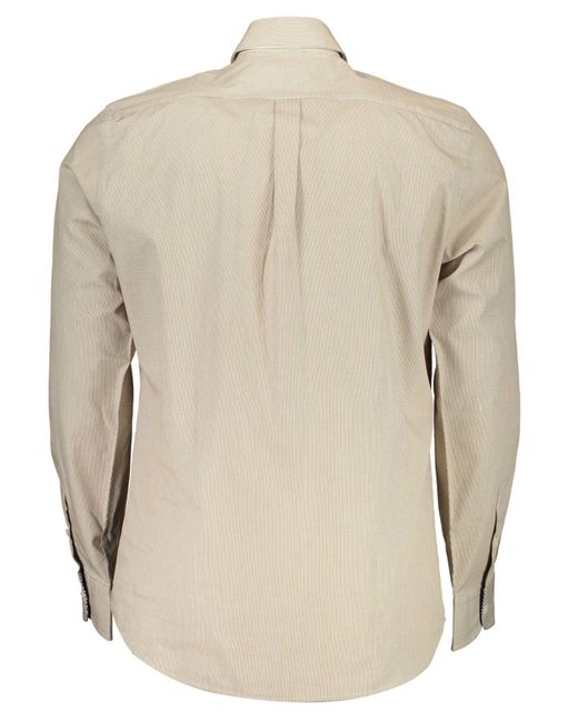 Harmont & Blaine Natural Cotton Shirt for men