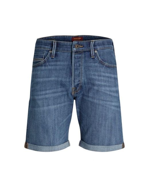 Jack & Jones Blue Jack Jones Cotton Short for men
