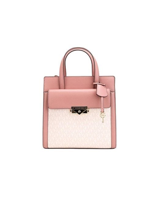 Michael Kors Pink Pvc Crossbody Bag