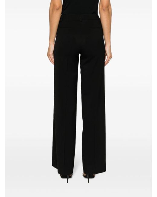 P.A.R.O.S.H. Black Liliuxy Tailored Tuxedo Trousers