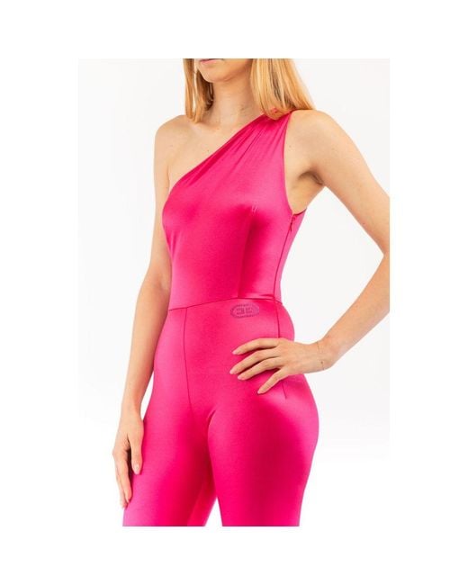 Elisabetta Franchi Pink Polyamide Jumpsuit