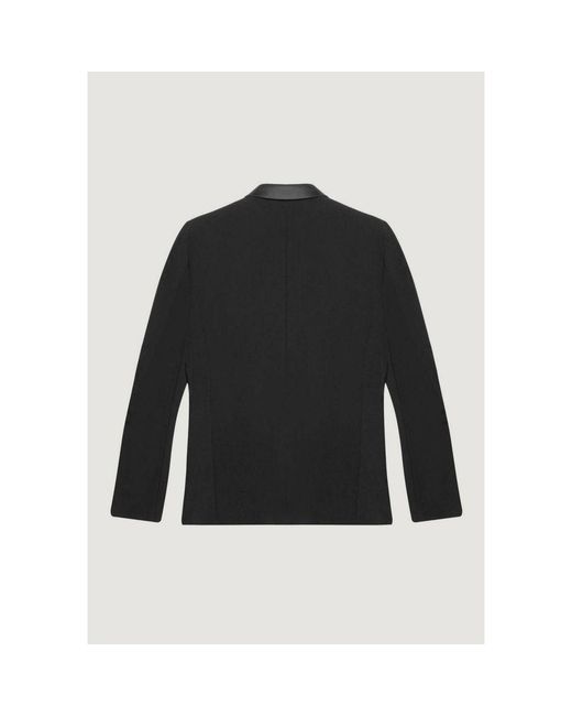 Antony Morato Black Polyester Blazer for men