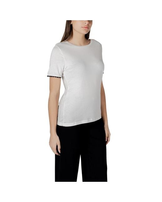 Street One White Cotton Tops & T