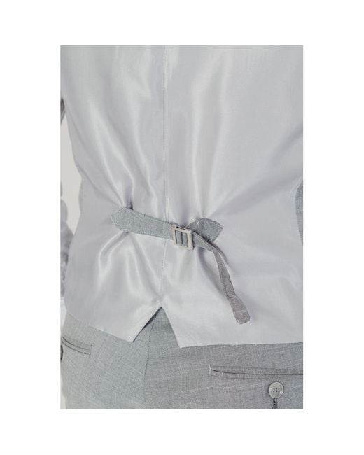 Antony Morato Gray Polyester Waistcoat for men