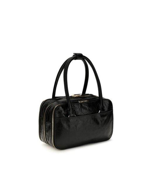 Marni Black Calf Leather Bos Taurus Handbag