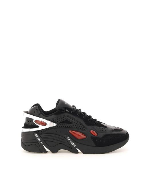 raf simons black and red