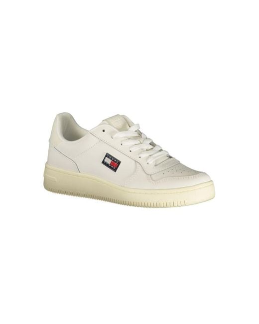 Tommy Hilfiger White Poliuretano Donna Sneaker