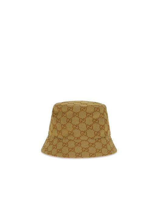 Gucci Green Reversible Gg Bucket Hat