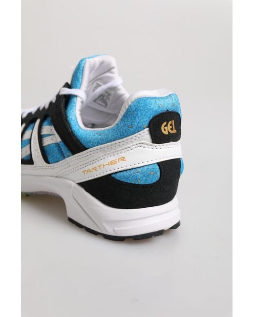 Asics Blue Gelnyc Retro Running Shoe for men