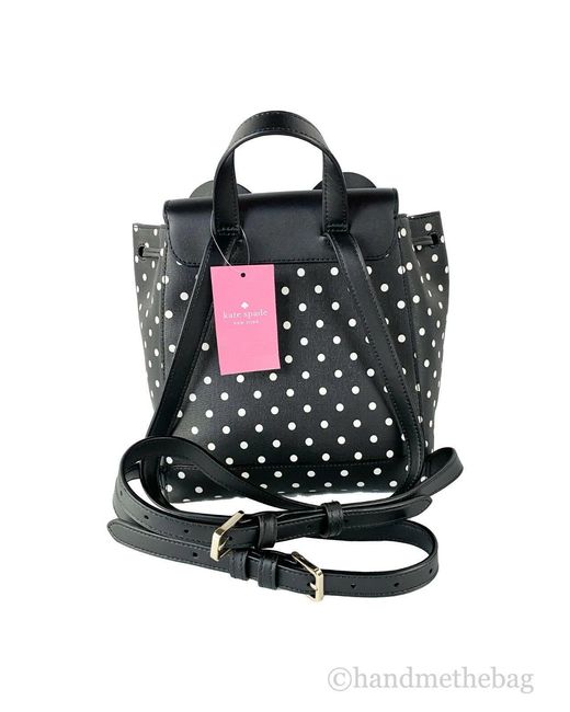 Kate Spade Multicolor Disney Minnie Mouse Medium Leather Backpack Bookbag Bag