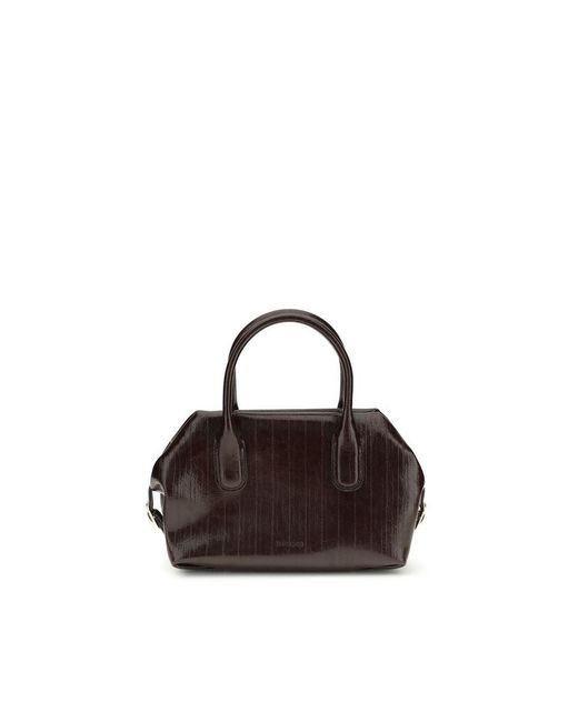 THEMOIRÈ Brown Polyethylene Shoulder Bag