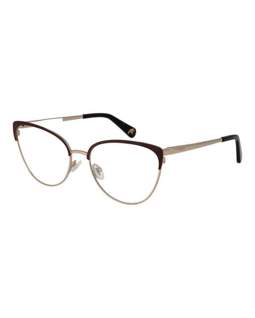 Guess Metallic Brown Metal Glasses (frames)