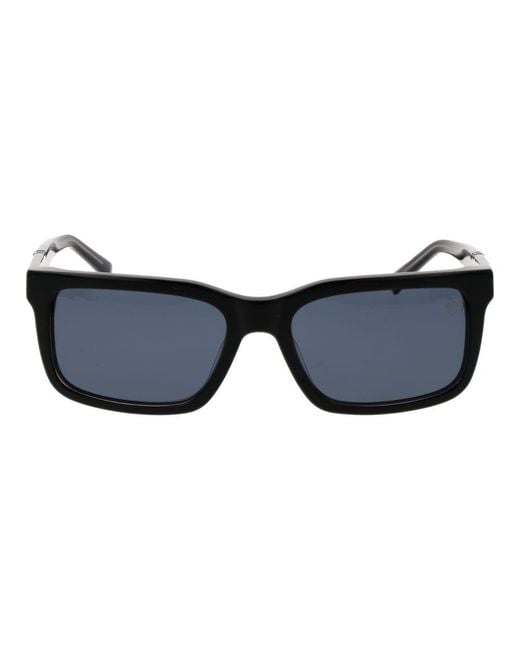 Timberland Black Plastic Sunglasses for men