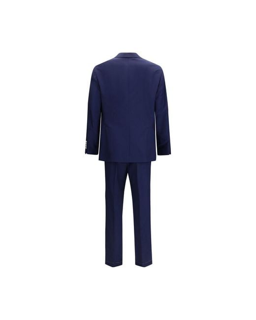 Brunello Cucinelli Blue Wool Oves Aries Two for men
