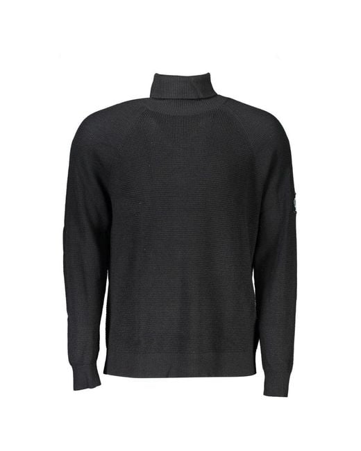 Calvin Klein Black Wool Shirt for men