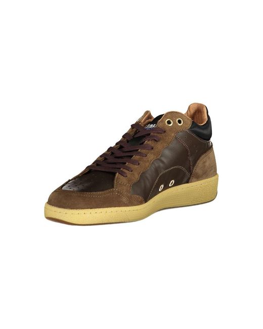 Blauer Brown Polyester Sneaker for men