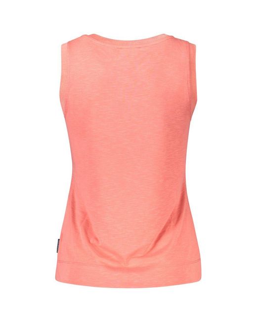 North Sails Pink Polyester Tank Top