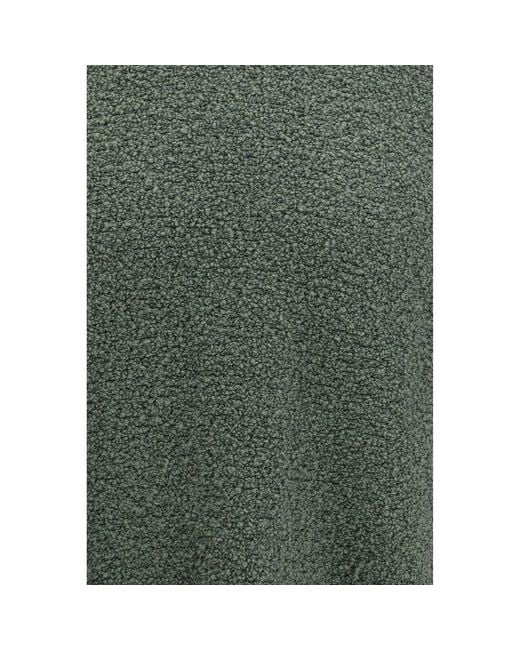 Laneus Green Bicolor Wool Oves Aries Sweatshirt for men