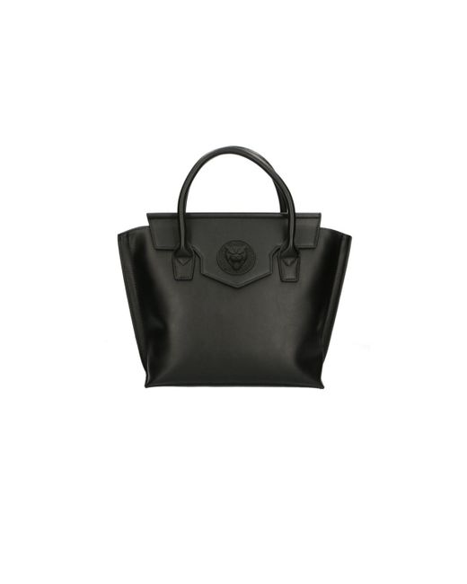Philipp Plein Elegant Black Magnetic Handbag