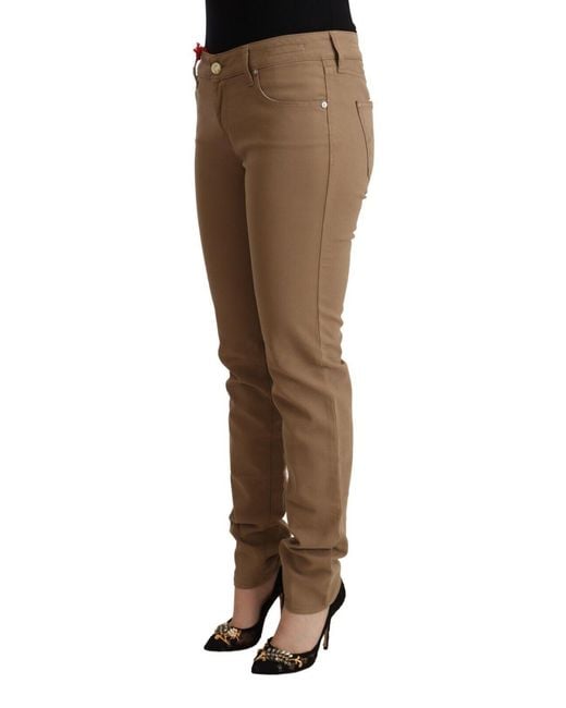 Jacob Cohen Black Elegant Mid Waist Skinny Pants