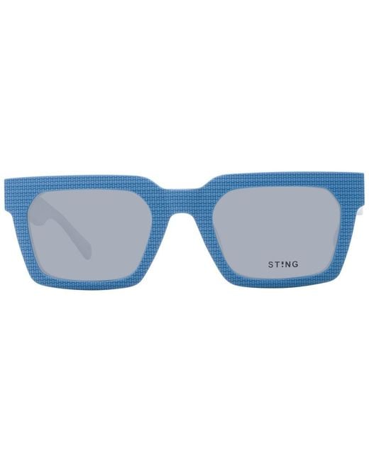 Sting Blue Acetate & Plastic Glasses (frames) for men