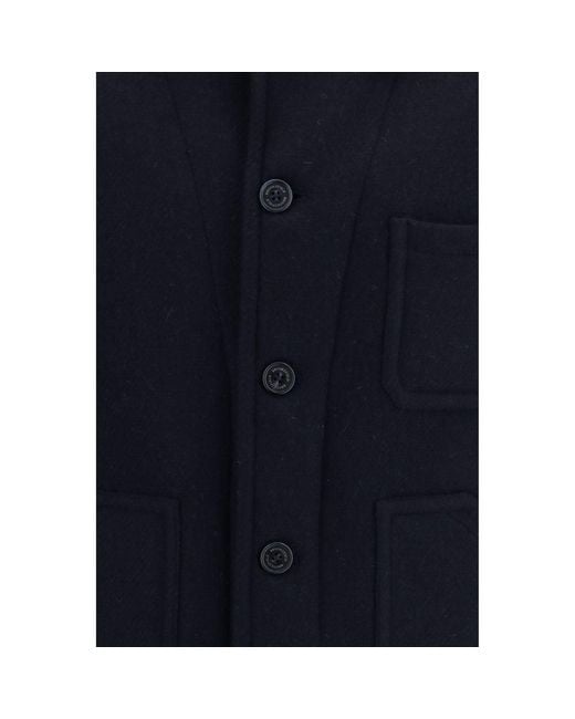 Brooksfield Blue Wool Oves Aries Full for men