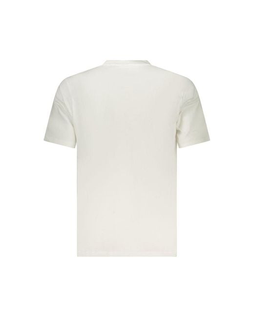 Converse White Bianco Cotton Men T for men