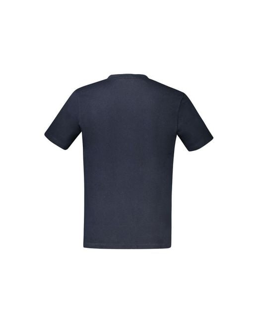 Boss Blue Cotton Men T for men