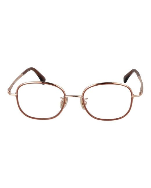 Max Mara Metallic Glasses