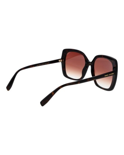 Marc Jacobs Brown Acetate Sunglasses