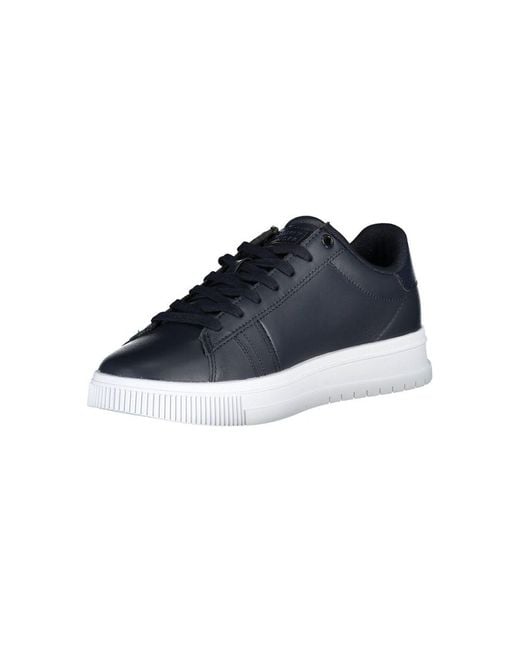Tommy Hilfiger Blue Polyester Sneaker for men