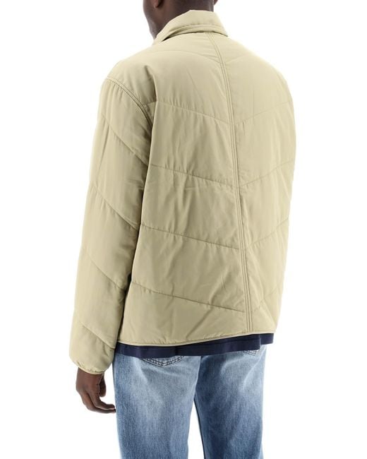Maison Kitsuné Natural Quilted Jacket for men