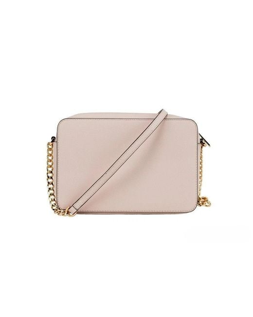Michael Kors Black East West Crossbody Bag (powder Blush)