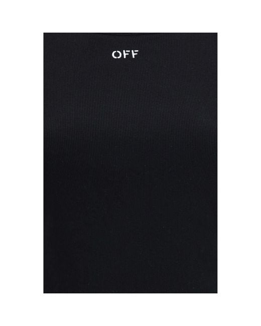 Off-White c/o Virgil Abloh Black Cotton T-shirt - It38 | S
