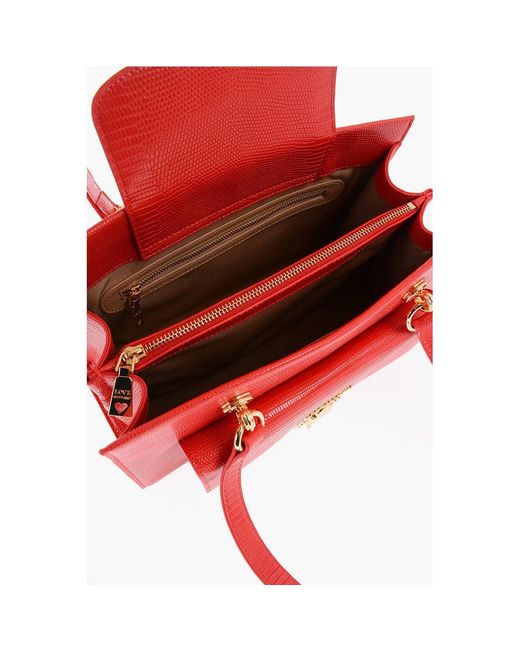 Moschino Red Polyethylene Shoulder Bag