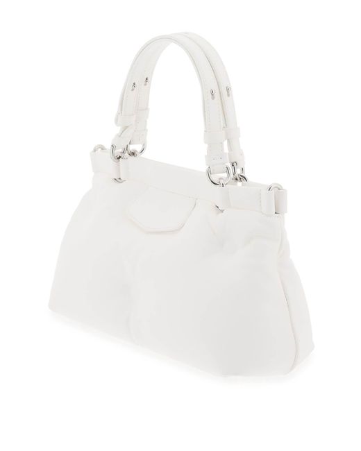 Maison Margiela White Small Glam Slam Handbag