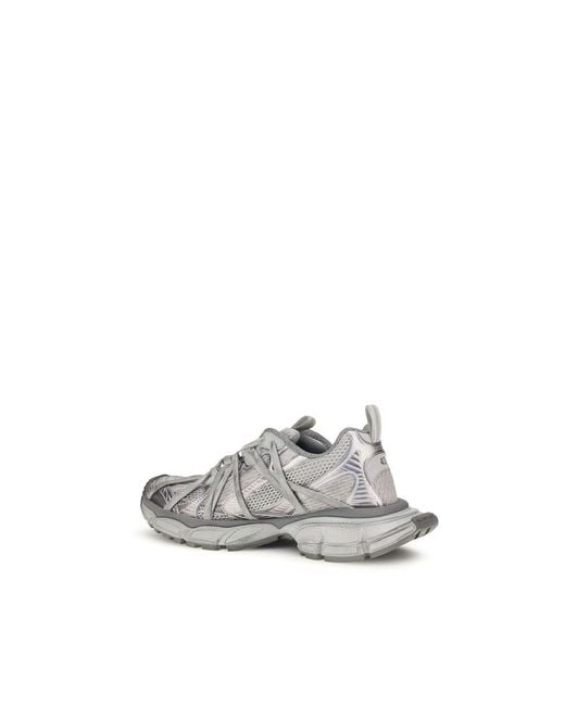 Balenciaga Gray Polyethylene Athletic Sneakers for men